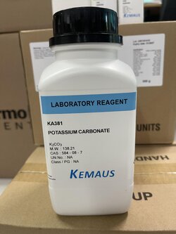 Potassium carbonate, 500 g - Kemaus