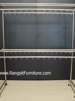 ชื่อสินค้า: ราวตากผ้าสแตนเลส 1.5 ม. มีห่วง