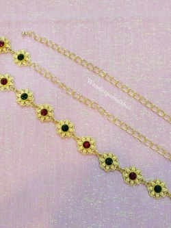 สร้อยสังวาลย์ ชุบสีทอง ขนาดความยาว 43 นิ้ว