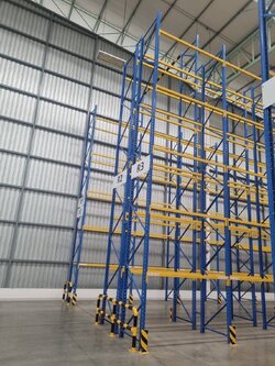 Selective rackมือสอง ขนาดลึก1050ม.ยาว2.30-2.70 สูง3.10-10.50เมตร