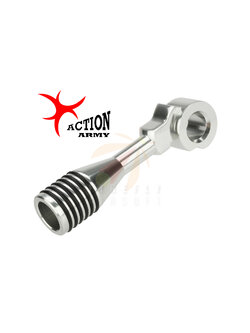 Action Army Aluminum Bolt Handle for Marui / Well Spec VSR-10 Airsoft Sniper Rifles (Color: Silver)