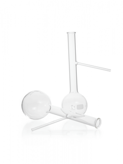 DURAN® Engler Flask, with beaded rim and side outlet, 100-150 ml