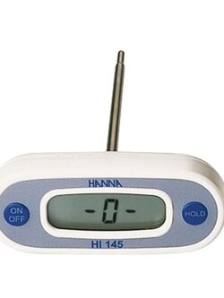เครื่องวัดค่าอุณหภูมิ (°C) รุ่น HI145-00 ความยาว 12.5 cm