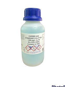 Standard Solution for AAS, Tin, Sodium,Iron,Zinc, Manganese, Chromium 500 ml -Loba India