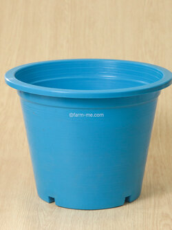 กระถางต้นไม้ กลมสี เบอร์6