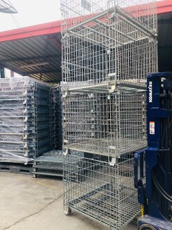 ตะแกรงเหล็กพับได้Mesh Pallet2700บ.