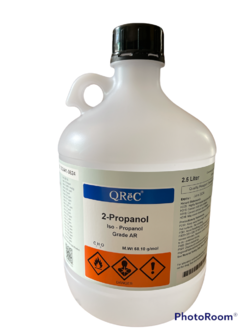 2-Propanol (iso-Propanol), 2.5 L -Qrec newzealand