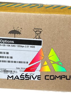 Massive Computer (ขาย จำหน่าย) HDD Hard Disk Server IBM,Lenovo Part # 00AR388 00AR324 IBM 300GB 15K SAS 12Gbps 2.5" GEN2 HOT SWAP HDD for V7000