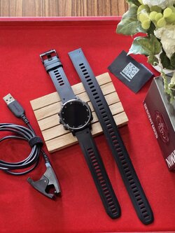 🎩🪄 สายSport❕️🚀 GARMIN Descent Mk2s Gray/Black, 43mm GPS 🌕 สภาพดี❕️🔮✨️