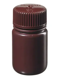 Nalgene™ Wide-Mouth Lab Quality Amber HDPE Bottles, 30-1000 ml