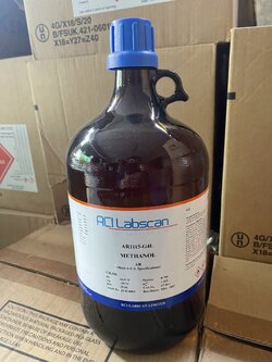 Methanol HPLC, 4 L -RCI Labscan