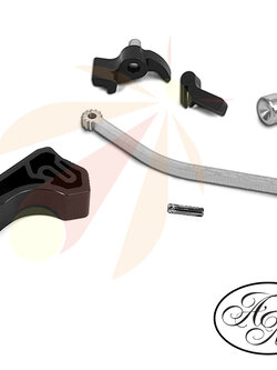 Airsoft Masterpiece CNC Steel Hammer & Sear Set for Marui Hi-CAPA (Infinity SV) (HP-TMHC-S3BK)