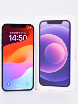 💜 iPhone 12 64GB Purple สภาพดี ครบกล่อง 💜