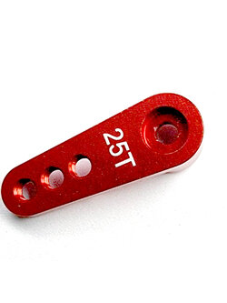 อาร์มเซอร์โว #2 อลู ใส่กับ เซอร์โว 25T Metal Servo Arm ใช้กับ MG995.MG945, MG996, MG946, S3003.S3003 Futaba, savox