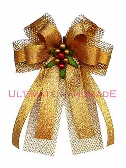 โบตาข่ายซ้อนโบเนื้อทรายทอง ขนาดใหญ่