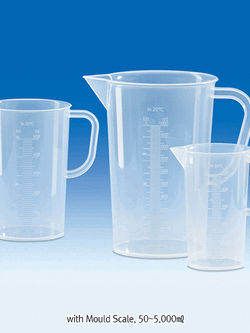 บีคเกอร์พร้อมหูจับ, Beaker with Handle, 250-5000 ml