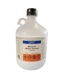 Methanol AR, 2.5 L -Qrec Newzealand