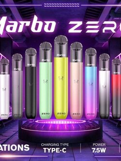 Marbo Zero Device by Salt hub เครื่องเปล่าพร้อมสายชาร์จ 380mAh 7.5w