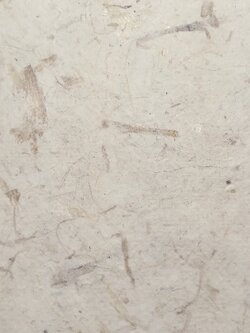 กระดาษสาผสมใยกล้วย แบบฟอกขาว