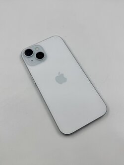 💦 iPhone 15 128GB Blue 💦 มาแล้วครับบ❗ #i15 #ศูนย์แท้ แบต 94% ราคาคุ้มๆ ‼