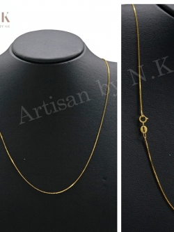 สร้อยอิตาลี่: สร้อยคอทองคำ18Kนำเข้าจากอิตาลี่ (18K Gold Necklace)