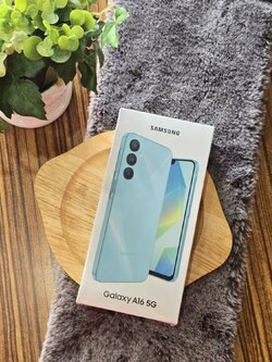 🌙🤍 สมาร์ทโฟน 🔮 Samsung Galaxy A16 (4+128GB) Light Green (5G) 🖤 สภาพสวย❕️มีประกันศูนย์ ❕️🎠✨️