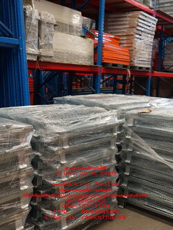 ตะแกรงเหล็กพับได้มาใหม่ขนาด1.0x1.20H90