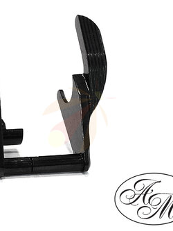 Airsoft Masterpiece Steel Thumb Safeties – S Style (STS-2BK)