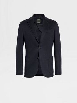 เสื้อแจ๊กเก็ตสูท Zegna BLACK OASI CASHMERE JACKET สินค้าใหม่ ของแท้