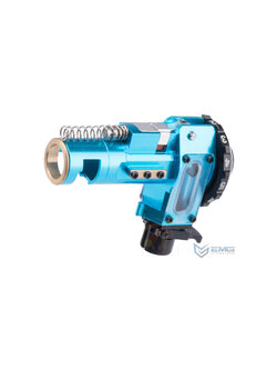 EMG / Maxx Model CNC Aluminum Hopup Chamber for M4 / M16 Series Airsoft AEG Rifles (Model: M4A / EMG Blue)