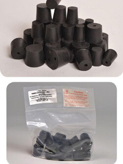 Stopper rubber จุกยางดำตัน