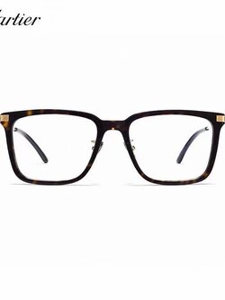 **do** กรอบแว่นตา Cartier Eyewear cat มี 2 สีใส่ได้ชาย หญิง สินค้าใหม่ ของแท้