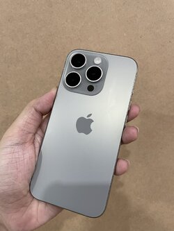 🧸 iPhone 15 Pro 128GB Natural Titanium 🧸 🤩 i15P❕️#ศูนย์แท้ สภาพดี ราคาคุ้ม 🤳