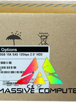 Massive Computer (ขาย จำหน่าย) HDD Hard Disk Server IBM,Lenovo Part # 00NC603 00AK374 Lenovo 600GB 15K 12G SAS 2.5" HDD for V3700