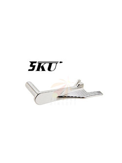 5KU TOKYO MARUI HI CAPA GBB AIRSOFT EXTENDED SLIDE STOP (STAINLESS STEEL, SILVER)
