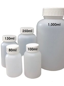 ขวดพลาสติกเก็บตัวอย่างชนิดปากกว้าง