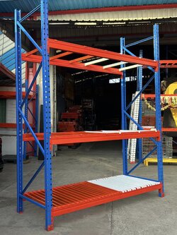 #รีวิวติดตั้งSelective palletrackingชั้นเก็บสินค้าในคลังสินค้า@ปทุมธานี By#นัสไทยแร็คส์