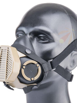 Wosport Special Tactical Respirator Mask (Color: Tan)