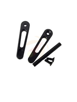 MAD CUSTOM ALUMINUM CNC MACHINED ANTI ROTATION LINK FOR WE M4 GBB TYPE-B GREY