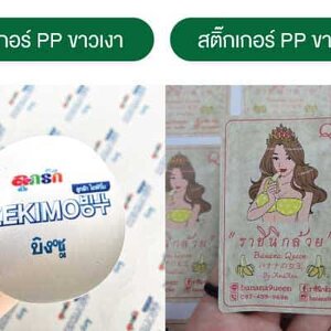 สติ๊กเกอร์สินค้า มีกี่แบบ