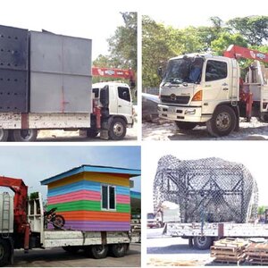 ขนย้ายบ้านน็อคดาวน์ โทร 092-4637596 รถเทเลอร์ บริการรถบรรทุก 4ล้อ 6ล้อ 10ล้อ - รถบรรทุกรับจ้าง