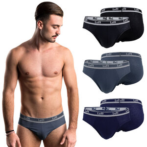 LUFT กางเกงในชายลุฟท์ โชว์ยาง รุ่น L4002P3 (3 ตัว/แพค)