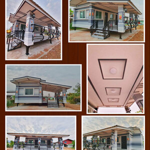บ้านทรงไทยโบราณ โทร 080-1979458 ออกแบบและติดตั้บ้านทรงโมเดิลบ้านโมเดิล บ้านทรงไทย ทรงนอร์ดิก