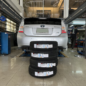 [YOKOHAMA]TOYOTA PRIUS เปลี่ยนยางรถยนต์ พรีเมี่ยม นุ่มนวล ปลอดภัย ใช้งานประจำวัน ยางญี่ปุ่น โทร. 08-6569-1915