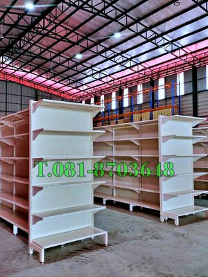 Shelf ชั้นวางของร้านวัสดุก่อสร้างมือสองเหล็กหนาพิเศษ