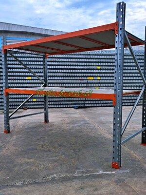 ****สินค้าเข้าใหม่***Medium rack ปูแผ่นวีว่าบอร์ด 20mm. -ขนาด1.25mยาว2.5m สูง2m รับน้ำหนักได้ชั้นละ 800kg