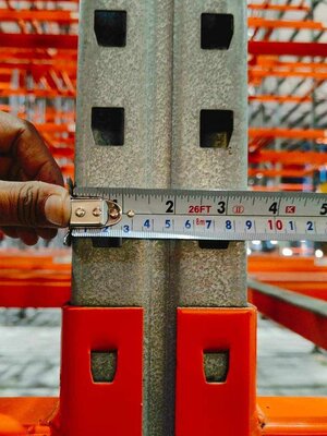 SSI ใครก้ออยากได้ ชั้นเก็บสินค้ามือสอง แบบ ลึก1.05ม ยาว 2.7ม สูง 9.3ม