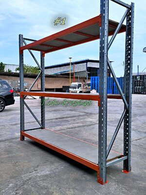 Medium rack ปูแผ่นวีว่าบอร์ด 20mm -ขนาด ลึก 65cm ยาว2.5m สูง2.5m