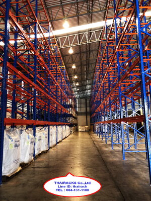 ชั้นวางของชั้นวางสินค้าในโกดังในคลังสินค้าและโรงงานอุตสาหกรรม Byนัสไทยแร็คส์