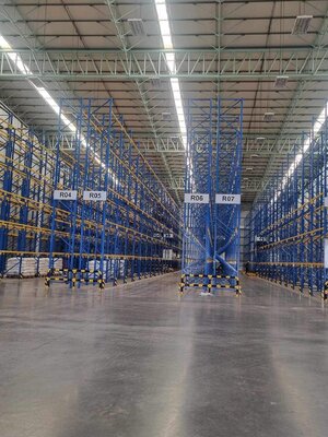 ขายชั้นเก็บสินค้าในคลังสินค้ามือสองสูง8.50เมตร